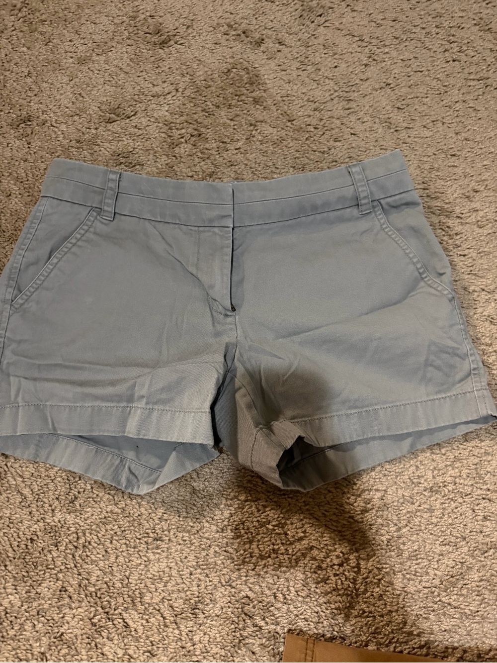 Women’s Light Grey Chino Shorts